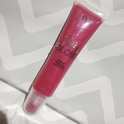Primark Juicy gloss cherry Peach scented Lip gloss 15.5ml girls women Pink Bubbl - Picture 5 of 11