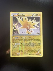 Pokémon TCG Zapdos Legendary Treasures 46/113 Reverse Holo Holo Rare