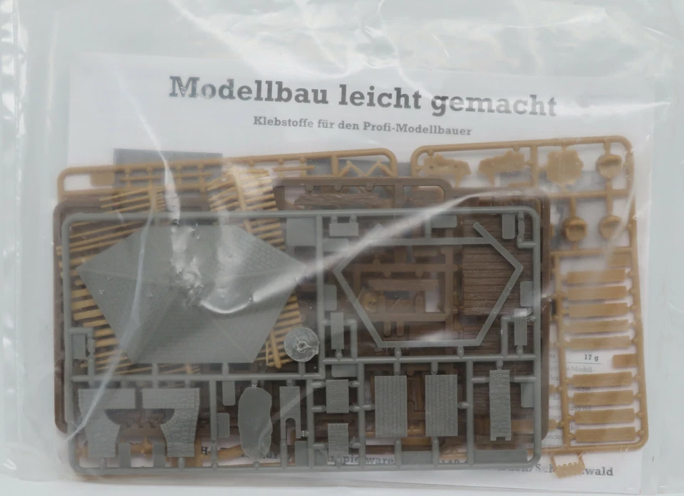 FALLER Ho 1/87 Modelo Plaza B-575 Barbacoa Sitio Building Nuevo Bolsa Sellado - Imagen 2 de 2