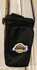 New Lakers Small Shoulder Bag with Drawstring Pocket & Zippered Phone Case Game