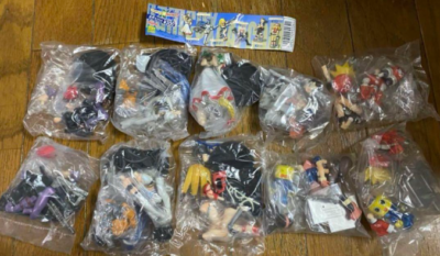 SR namco x CAPCOM Complete All 10 types Yujin Gashapon Vintage