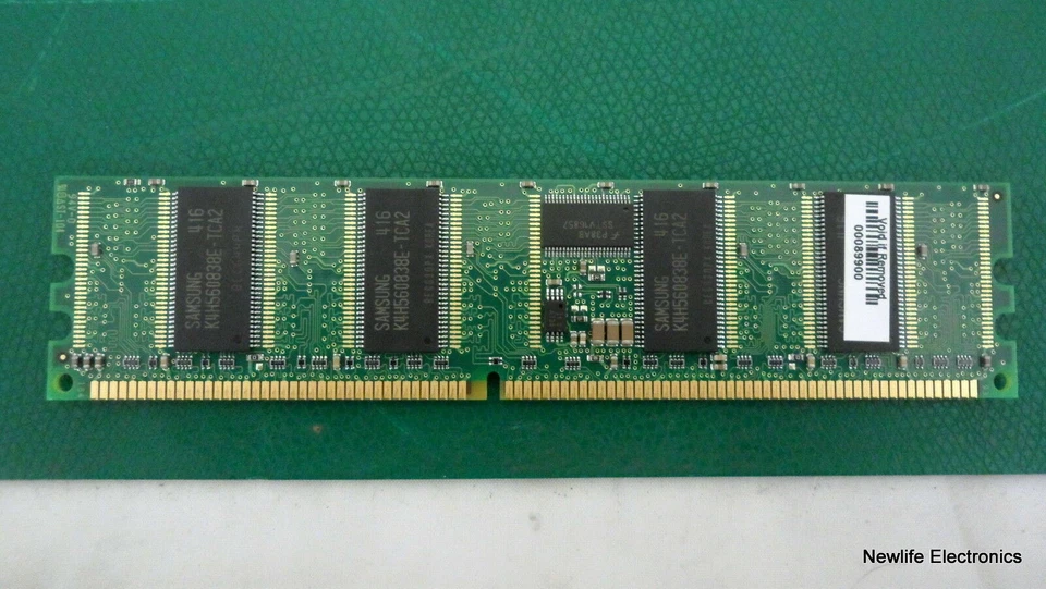 HP A9884-69001 1 GB (2 x 512 MB) PC-2100 184-pin DDR SDRAM DIMM Server Memory - Image 4 of 4