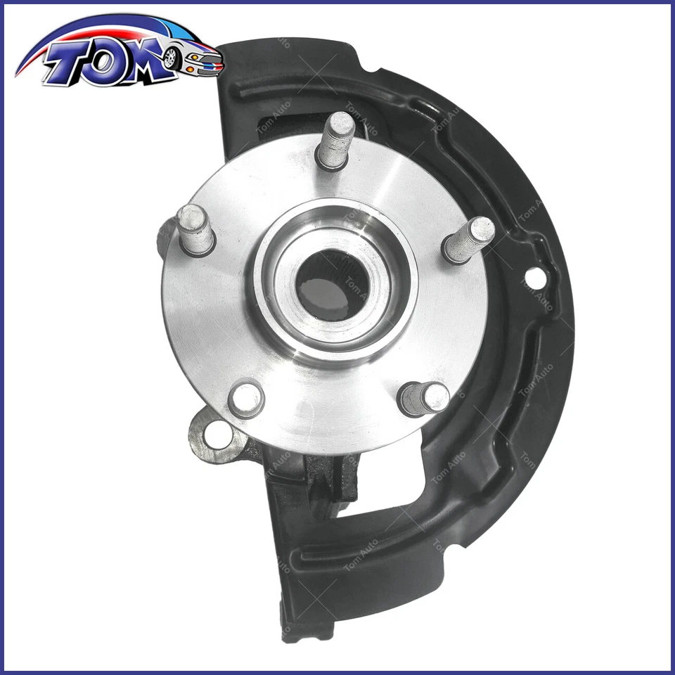 Conjunto de nudillo de dirección con cojinete de cubo de rueda delantero derecho derecho para Nissan Altima 2,5 L Foto 3 de 3