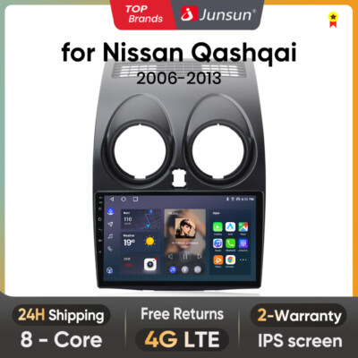 6G+128GB für Nissan Qashqai J10 Android 13 Autoradio CarPlay DAB+GPS Navi 4G LTE