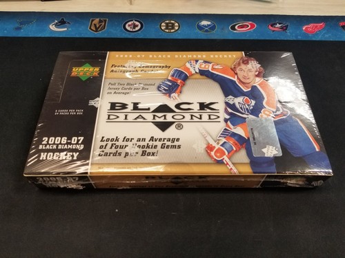 2006-07 UPPER DECK BLACK DIAMOND HOCKEY HOBBY BOX FACTORY SEALED 24 PACKS