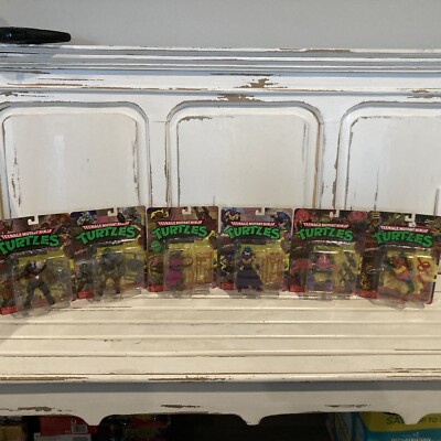 NEW 2023 Playmates Teenage Mutants Ninja Turtles Villain Lot Of 6 Shedder Bebop