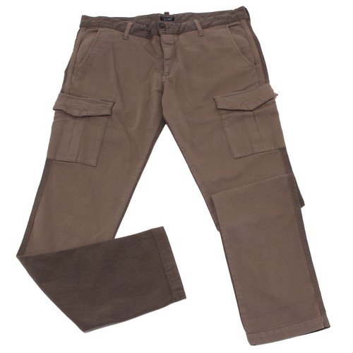 5357U pantalone uomo ARMANI JEANS verde brown/green trouser men | eBay