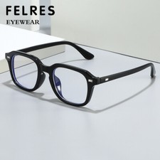 Men Women Square Anti Blue Light Eyeglasses Retro Clear Lens Glasses Frames Hot