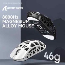 ATTACK SHARK R3 Superlight Magnesium Alloy Wireless Gaming Mouse,PAW3395 26K DPI