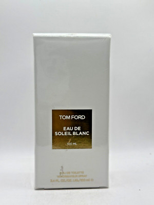 EAU DE SOLEIL BLANC BY TOM FORD 100ML EDT SPRAY (NEW WITH BOX & SEALED)