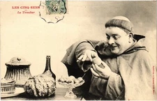 PC CATHOLIC HUMOUR A. BERGERET LES CINQ SENS LE TOUCHER (a50427)