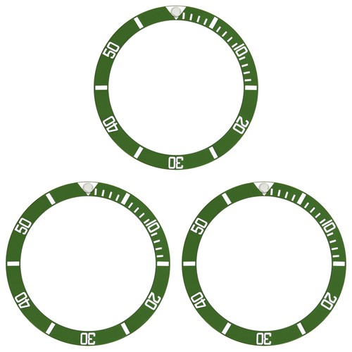 3 ghiera inserto in alluminio per ROLEX SUBMARINER 16610,16800 16803 16808  16818 Verde | eBay