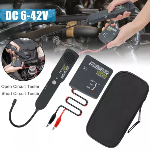 Probador de disyuntor buscador abierto rastreador de cables DC 6-42V sonda automotriz corta - Imagen 1 de 10