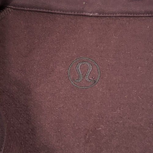 LULULEMON Womens Radiant Jacket II Zip Up Maroon Red Wine Color Size 8 - Picture 3 of 13