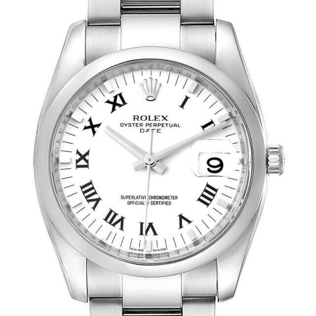 Rolex Oyster Perpetual Date White 