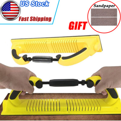 Adjustable Radius Flex Longboard Sanding File Block Hand Grinder For Car & Home