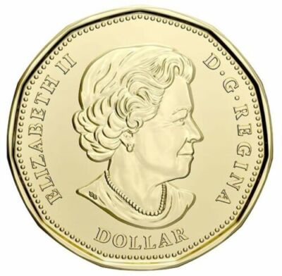 2020 Canada $1 Loonie 75th anniversary of UN Charter COLOURED