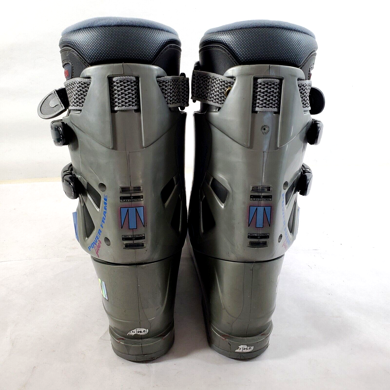 SALOMON Scarponi da sci Tecnica TNS Explosion misura 6 7 5 grigio argento AVS Curve Control