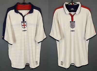2 IN 1 MENS ENGLAND NATIONAL 2003/2005 HOME SOCCER FOOTBALL 2 IN 1 MENS ENGLAND NATIONAL 2003/2005 HOME SOCCER FOOTBALL