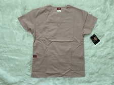 Dickies Women  s Scrub Top Sz XS Shirt Nursing Medical Pink