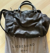Original Liebeskind Umhängetasche Leder schwarz