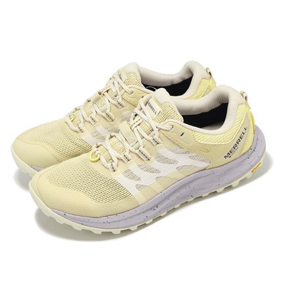 Merrell Antora 3 GTX Gore-Tex Vibram Cream Beige Trail Outdoors Shoes J068296