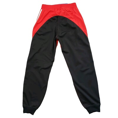 レア 良品 90s adidas トラックパンツ USA製 ブラック レッド S s-l400.jpg