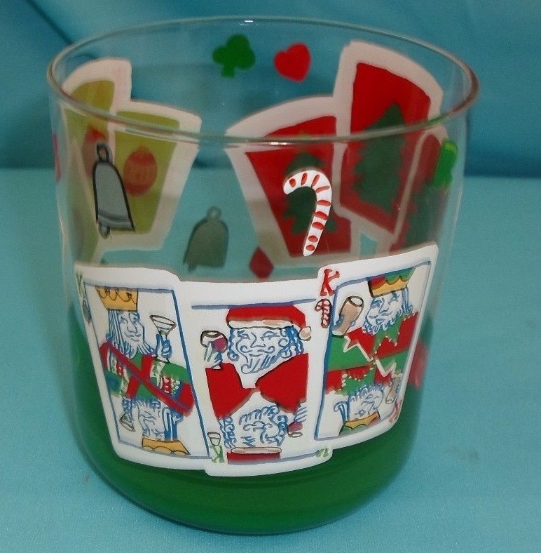 Lolita Hand Painted We Three Kings Whiskey Glass Tumbler
