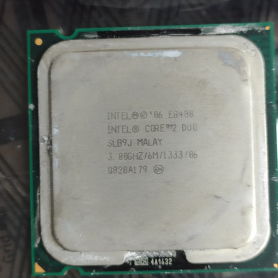 Intel  Core 2 Duo Processor E8400 (6M Cache, 3.00 GHz, 1333 MHz FSB) SLB9J