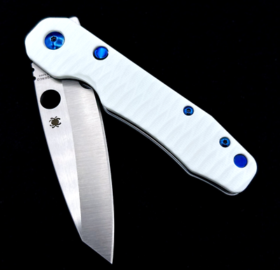 Spyderco Smock C240CFP Compression Lock Folding Knife 3.39 Spyderco Smock C240CFP Compression Lock Folding Knife 3.39