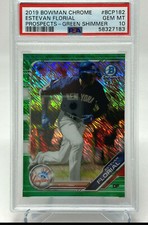 2019 Bowman Chrome X Baseball Cards - IPO Results 19