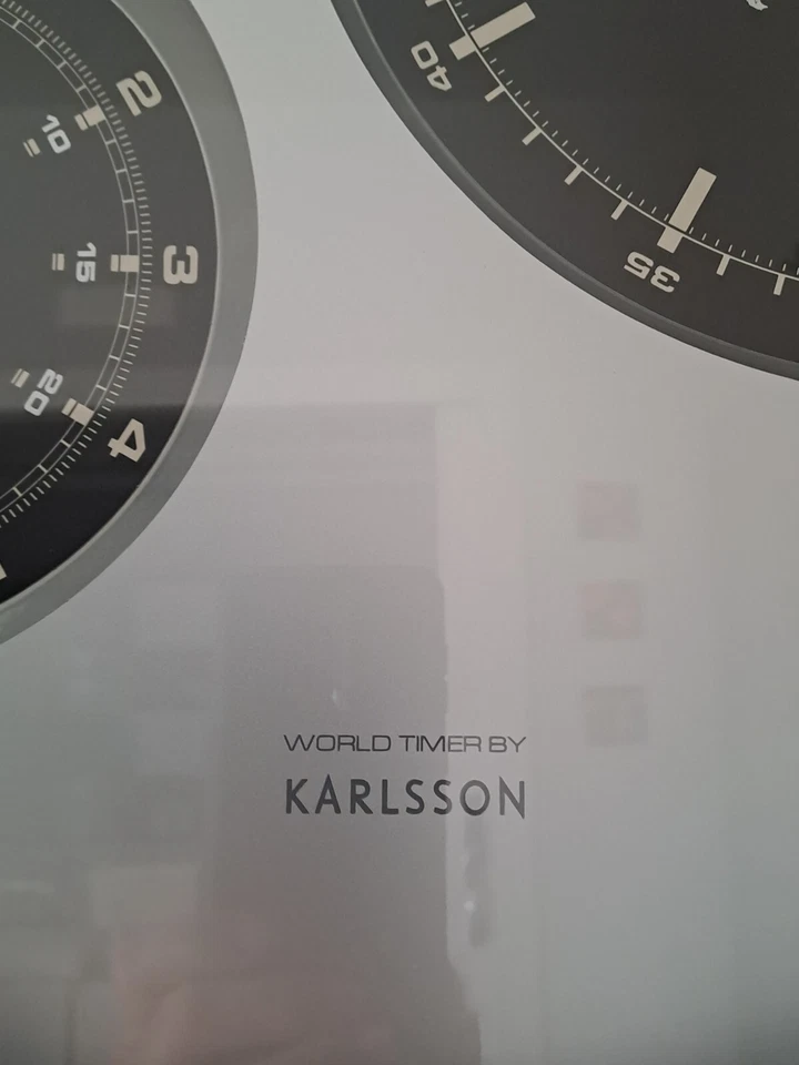 karlsson word time orologio da parete - Immagine 3 di 4