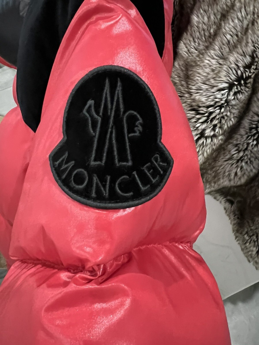 New Moncler Womens Chouelle Down Jacket Red Size 1 (S-M) | eBay