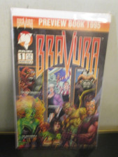 Bravura #1 Malibu Comics 1995 Preview Book Brererton Chaykin Simonson Bagged Boa
