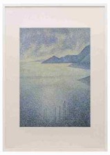 Theo van Rysselberghe Coastal Scene A3 A4 Framed Print Picture