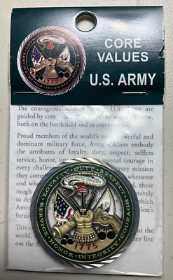 U.S. Army CORE VALUES Challenge Coin Northwest Territorial Mint NEW | eBay
