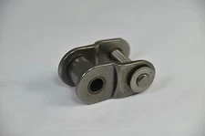 #60 60-1 Riv 3/4" Pitch Roller Chain Offset Link (Qty. 10)
