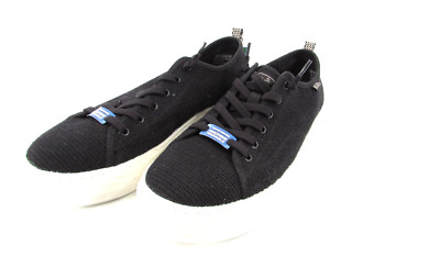 Skechers BOBS Copa Vegan Washable Canvas Slip-Ons Black Sz. 9 1/2