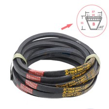 B25 100inch Transmission Drive Belt V-Belt Mechanical Replaces BELT W 17/T 11mm