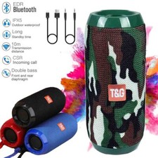 Portable Wireless Bluetooth Speaker Waterproof Stereo Bass USB TF FM Radio LOUD