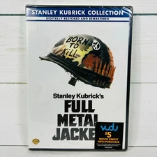 Full Metal Jacket - Stanley Kubrick - (DVD, 2007) Brand New Sealed