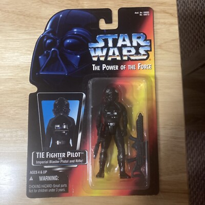 Star Wars Power of the Force Tie Fighter Pilot 1995 Kenner New Sealed
