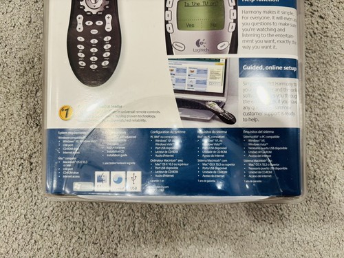 Logitech Harmony 610 Advanced Universal Remote Control 5 Devices New Old Stock - Picture 9 of 10