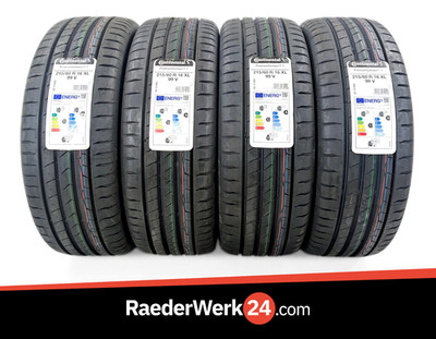 4x NEU 215/60 R16 99V Continental PremiumContact 7 Sommerreifen DOT 1023
