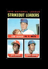 1971 Topps Set-Break # 72 NL Strikeout Leaders EX-EXMINT *GMCARDS*