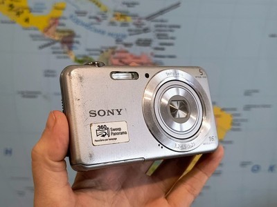 Sony Cyber-shot DSC-W710 16.1MP Digital Camera - Silver Fully