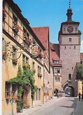 GERMANY ROTHENBURG OB DER TAUBER HOTEL DER LOEWENHOF AM WEISSEN TURM