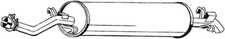Endschalldämpfer Nachschalldämpfer BOSAL 278-093 für MERCEDES W123 C123 123 200 Endschalldämpfer Nachschalldämpfer BOSAL 278-093 für MERCEDES W123 C123 123 200