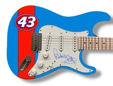 Richard Petty Signed Custom Nascar Racing Legend Electric Guitar Rare JSA COA