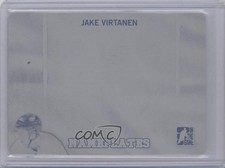 2014 ITG Draft Prospects Nameplates Printing Plate Black 1/1 Jake Virtanen 0c3